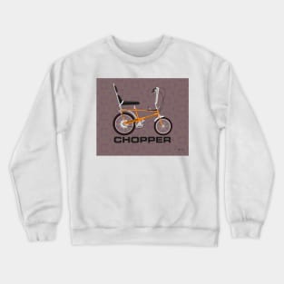 Raleigh Chopper MK1, Pumpkin Orange Crewneck Sweatshirt